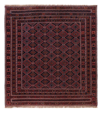 Kelim Afghan Teppich 159x170cm - dunkelrot – product image