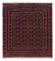 Kelim Afghan Teppich 159x170cm - dunkelrot