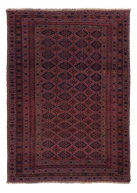 Kelim Afghan Teppich 158x224cm - dunkelrot – product image