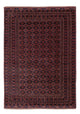 Kelim Afghan Teppich 145x208cm - dunkelrot