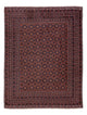 Kelim Afghan Teppich 152x204cm - dunkelrot