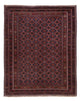 Kelim Afghan Teppich 146x178cm - dunkelrot