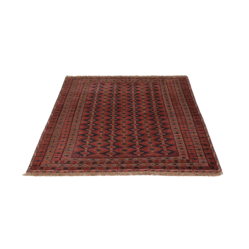 Kelim Afghan Teppich 130x180cm - dunkelrot