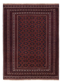 Kelim Afghan Teppich 152x202cm - dunkelrot – product image