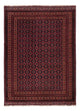Kelim Afghan Teppich 150x213cm - dunkelrot