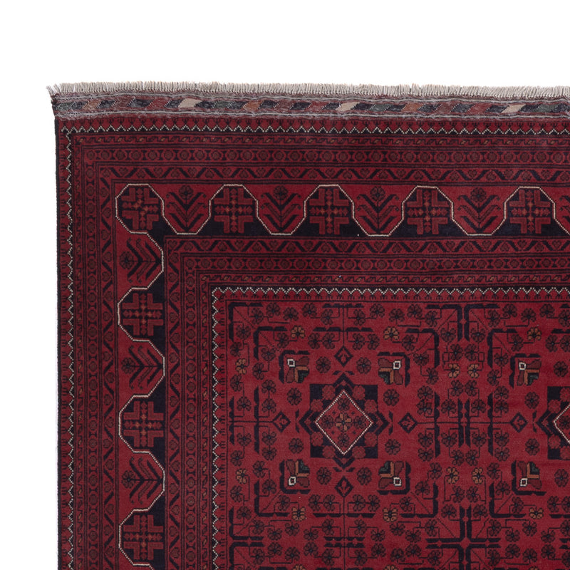 Khal Mohammadi Teppich 200x296cm - Orientteppich - dunkelrot