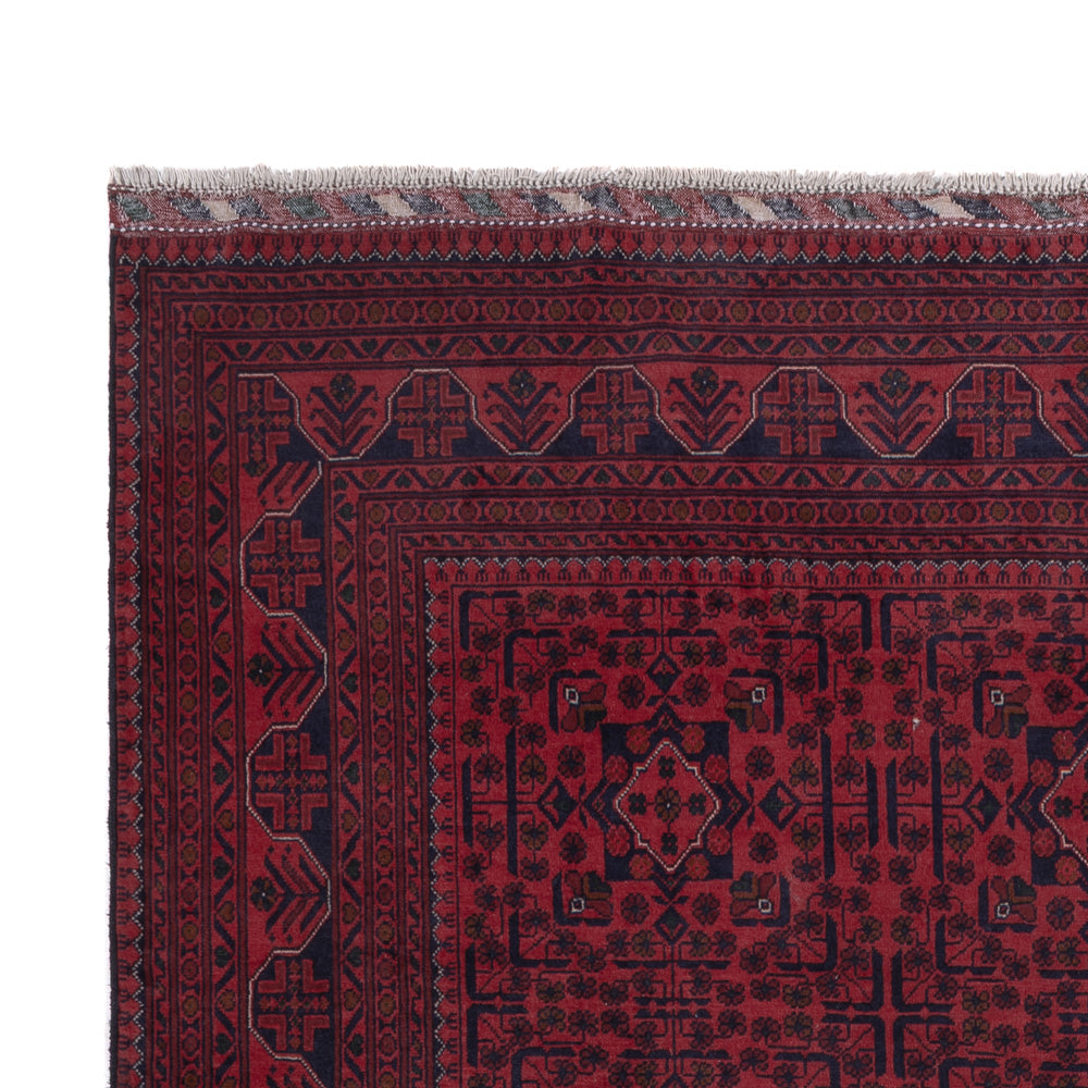 Khal Mohammadi Teppich 200x306cm - Orientteppich - dunkelrot