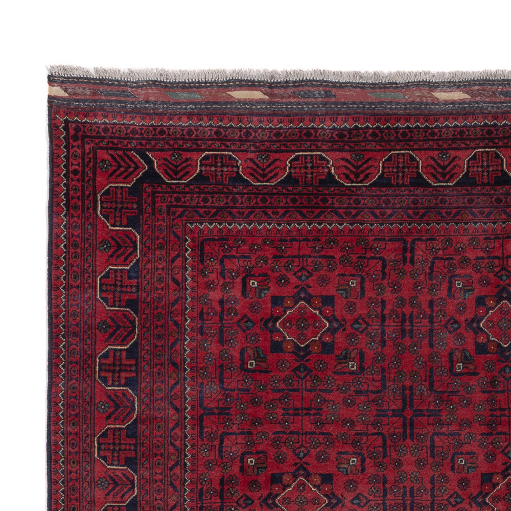Khal Mohammadi Teppich 197x290cm - Orientteppich - dunkelrot