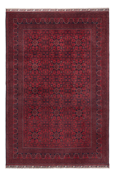 Khal Mohammadi Teppich 198x290cm - Orientteppich - dunkelrot