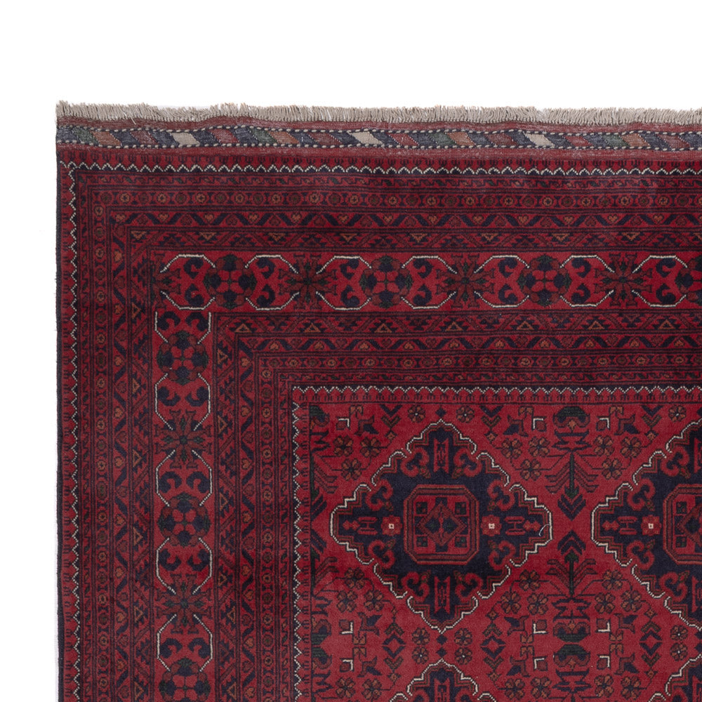 Khal Mohammadi Teppich 202x324cm - Orientteppich - dunkelrot