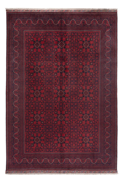 Khal Mohammadi Teppich 202x300cm - Orientteppich - dunkelrot