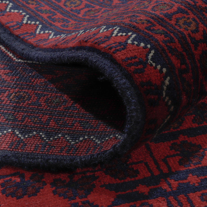 Khal Mohammadi Teppich 202x300cm - Orientteppich - dunkelrot