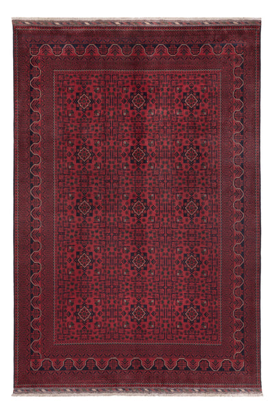 Khal Mohammadi Teppich 198x295cm - Orientteppich - dunkelrot