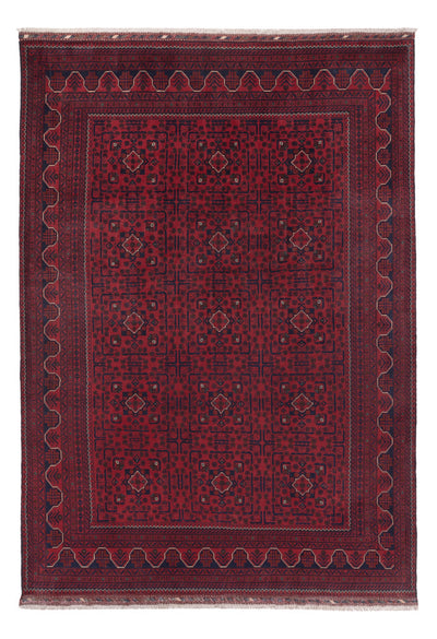Khal Mohammadi Teppich 204x288cm - Orientteppich - dunkelrot