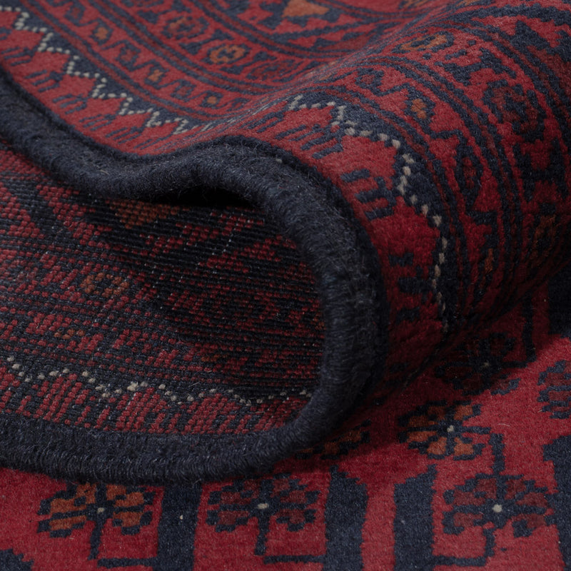 Khal Mohammadi Teppich 198x288cm - Orientteppich - dunkelrot