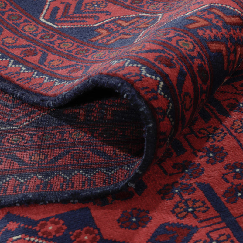Khal Mohammadi Teppich 201x282cm - Orientteppich - dunkelrot