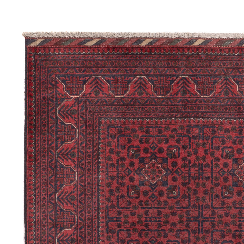 Khal Mohammadi Teppich 197x295cm - Orientteppich - dunkelrot