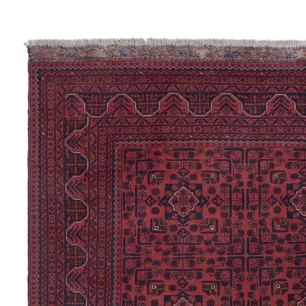Khal Mohammadi Teppich 200x304cm - Orientteppich - dunkelrot