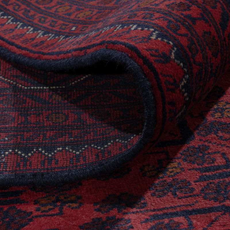Khal Mohammadi Teppich 200x304cm - Orientteppich - dunkelrot