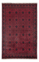 Afghan Teppich 193x302cm - Orientteppich - dunkelrot