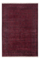 Afghan Teppich 202x286cm - Orientteppich - dunkelrot