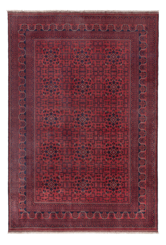 Khal Mohammadi Teppich 200x286cm - Orientteppich - dunkelrot