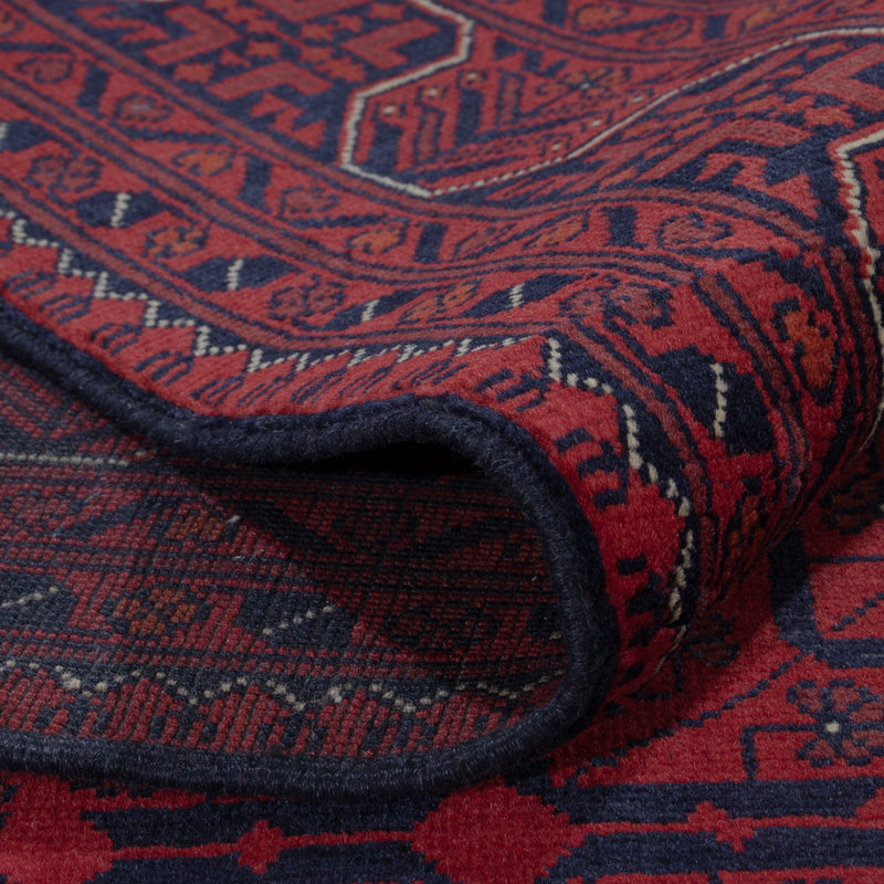 Khal Mohammadi Teppich 196x299cm - Orientteppich - dunkelrot