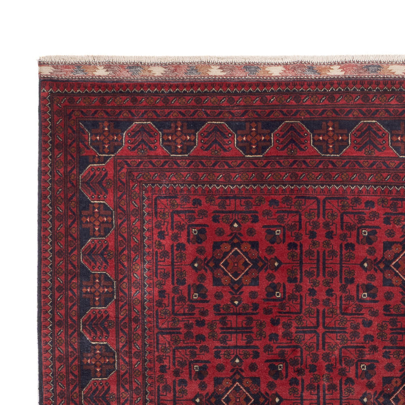 Khal Mohammadi Teppich 195x290cm - Orientteppich - dunkelrot