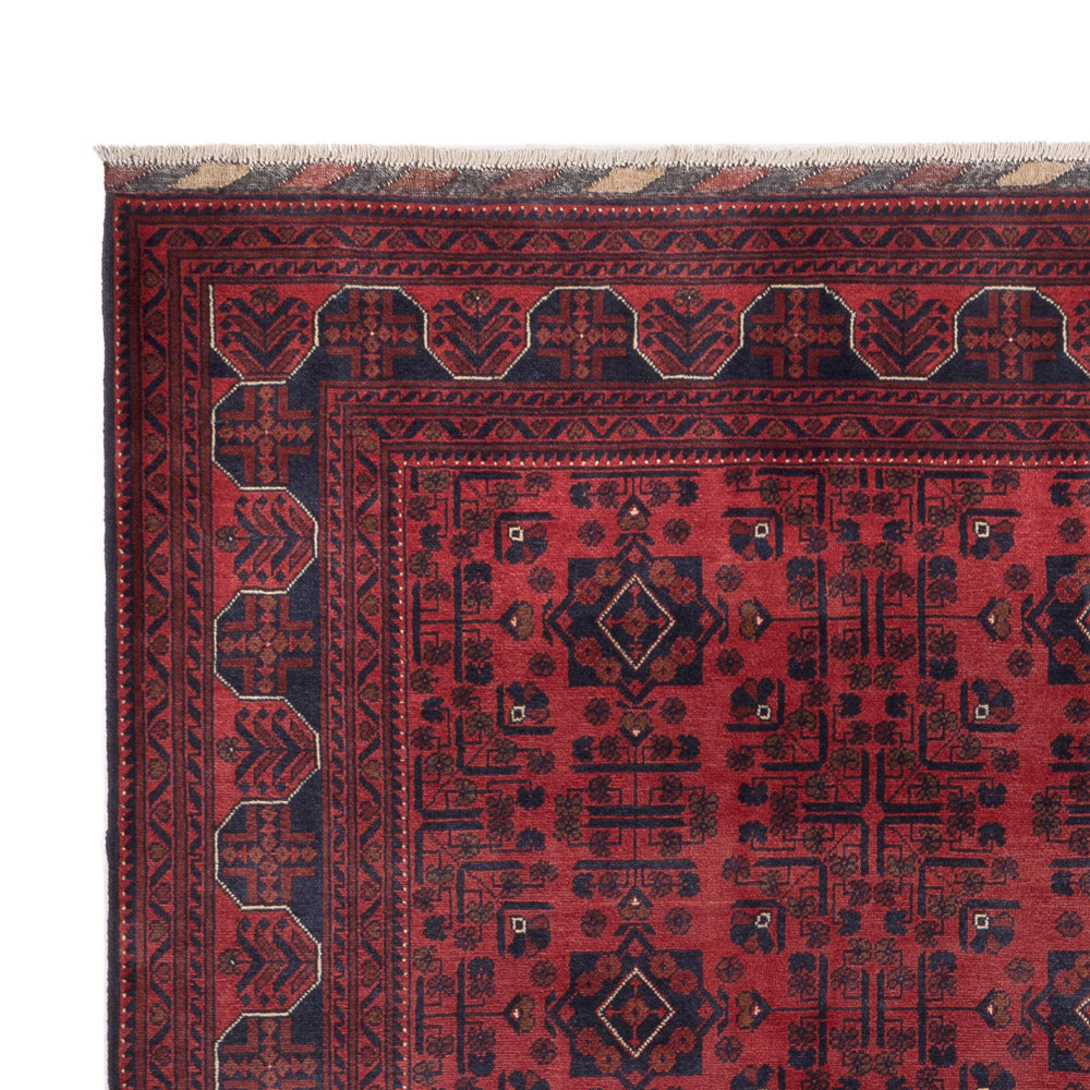 Khal Mohammadi Teppich 197x288cm - Orientteppich - dunkelrot
