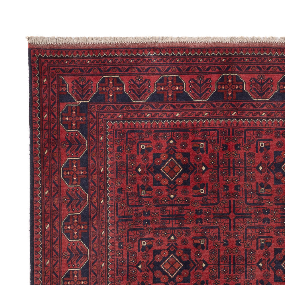 Khal Mohammadi Teppich 196x290cm - Orientteppich - dunkelrot