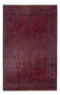 Afghan Teppich 194x303cm - Orientteppich - dunkelrot – product image