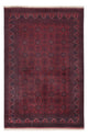 Afghan Teppich 199x299cm - Orientteppich - dunkelrot