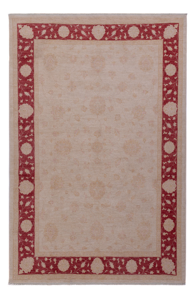 Ziegler Teppich 203x302cm - Orientteppich - beige