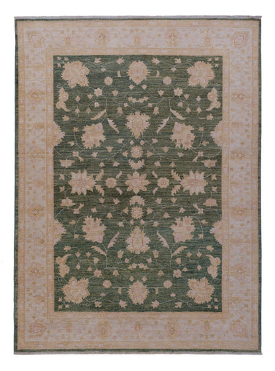 Ziegler Teppich 169x232cm - Orientteppich - grün