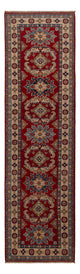 Kazak Teppich 83x303cm - Orientteppich - dunkelrot
