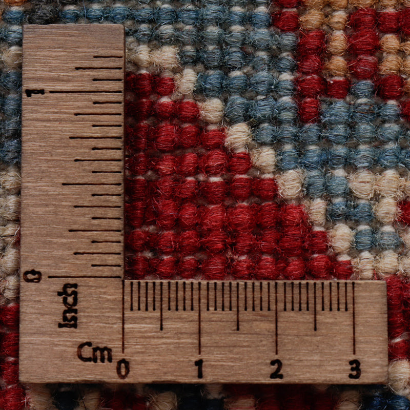 Kazak Teppich 83x303cm - Orientteppich - dunkelrot