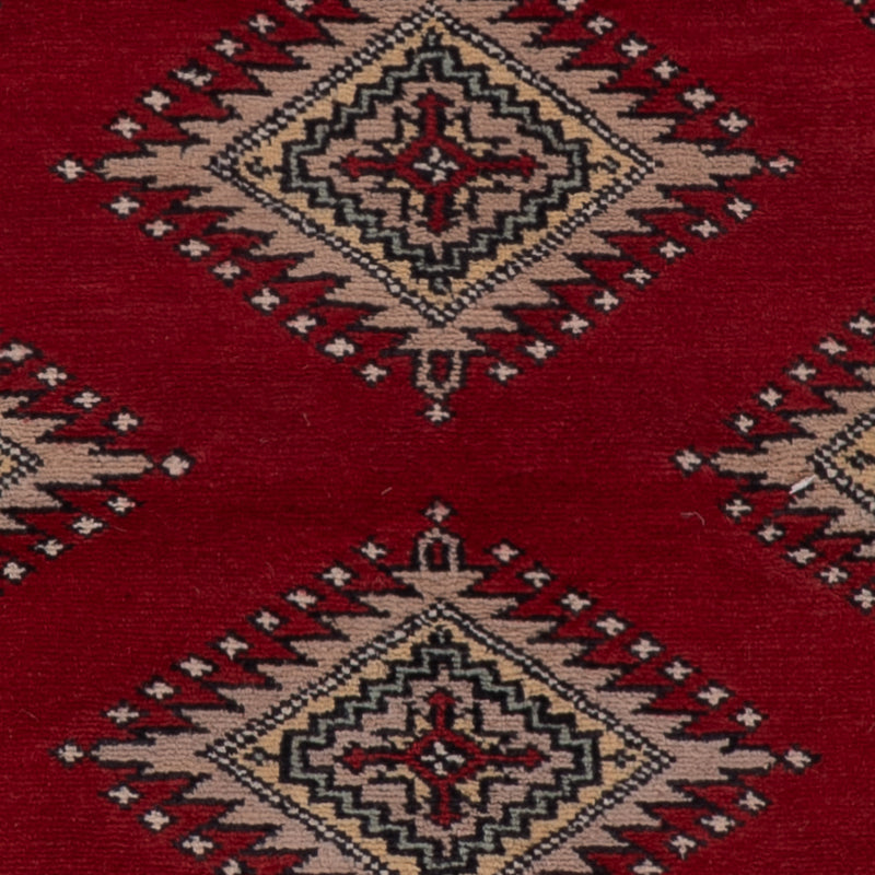 Pakistan Teppich 94x152cm - Orientteppich - rot