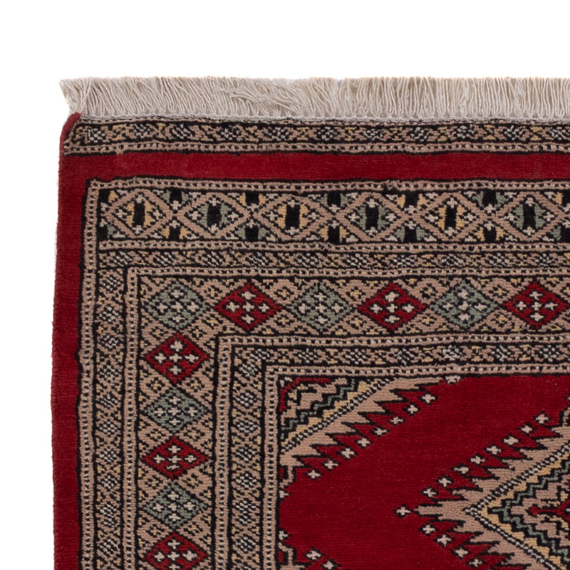 Pakistan Teppich 94x152cm - Orientteppich - rot