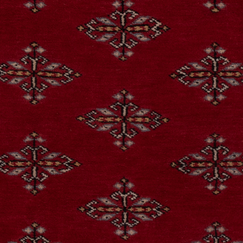 Pakistan Teppich 95x151cm - Orientteppich - rot