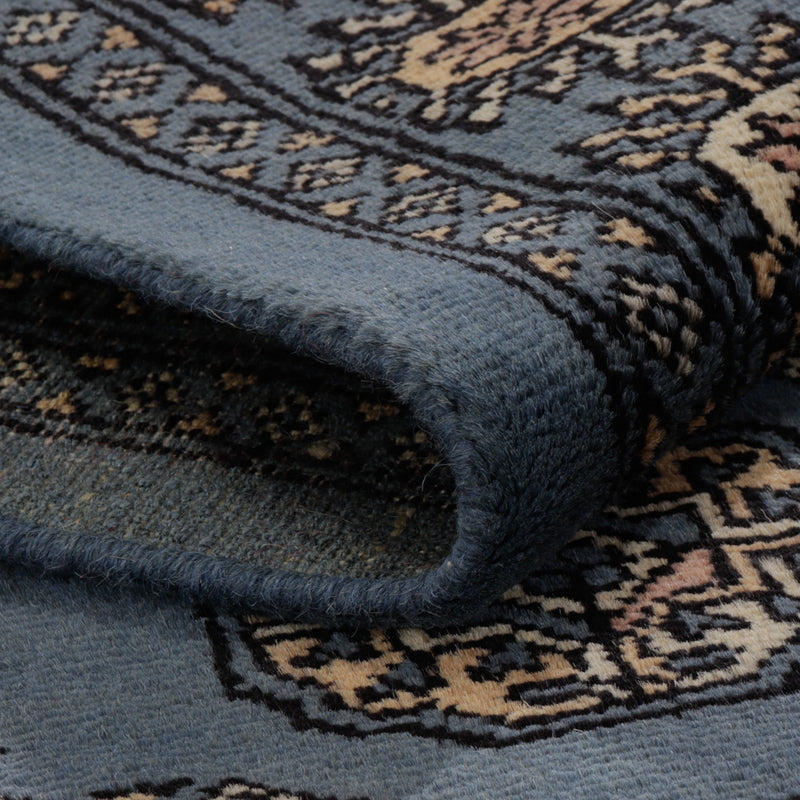 Pakistan Teppich 94x151cm - Orientteppich - blau
