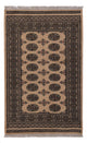 Pakistan Teppich 93x147cm - Orientteppich - beige