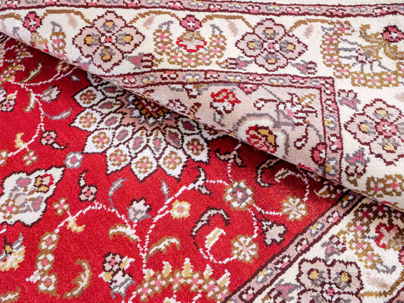 China Seide Teppich 60x92cm - Orientteppich - rot