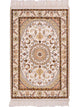 China Seide Teppich 59x88cm - Orientteppich - beige