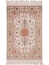 China Seide Teppich 59x89cm - Orientteppich - beige – product image