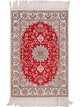 China Seide Teppich 62x89cm - Orientteppich - rot