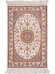 China Seide Teppich 59x90cm - Orientteppich - creme
