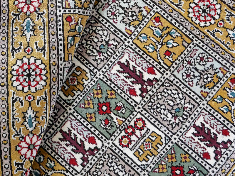 China Seide Teppich 63x92cm - Orientteppich - mehrfarbig