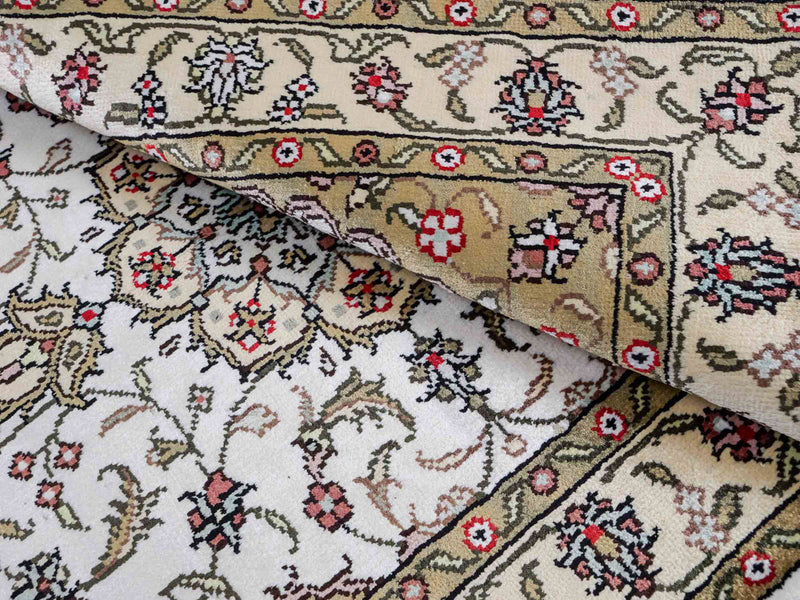 China Seide Teppich 61x91cm - Orientteppich - beige