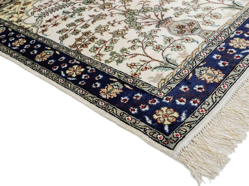 China Seide Teppich 62x90cm - Orientteppich - beige