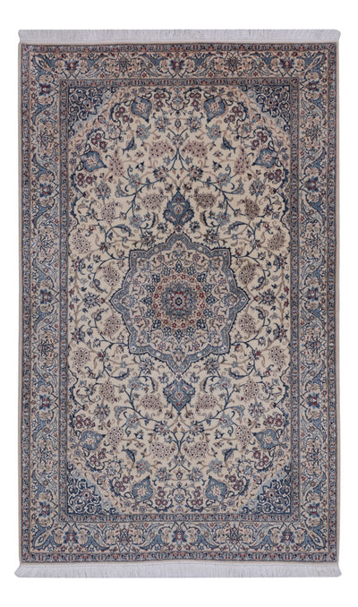 Nain - 6La Teppich 132x213cm - Perserteppich - beige